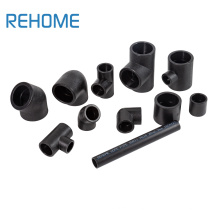 ISO 4427 China Factory Black Pipe 25mm/32mm/40mm Elbow 90 HDPE /PE Pipe Fittings for Water Supply